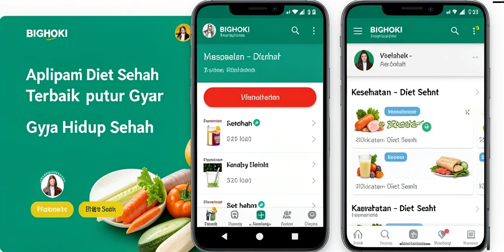 Antarmuka aplikasi BIGHOKI yang sederhana dan fungsional.