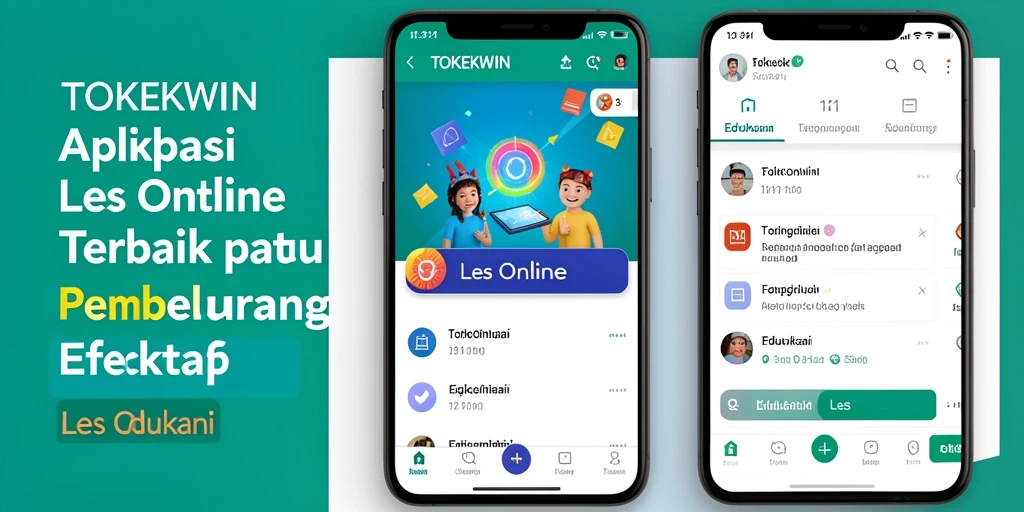 Antarmuka pengguna TOKEKWIN yang menarik dan mudah digunakan.