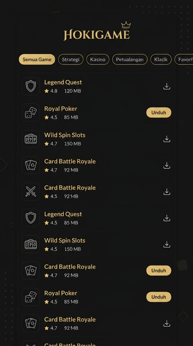 Hokigame - Indeks Aplikasi Populer & Kanal Uji Terbaik di Indonesia